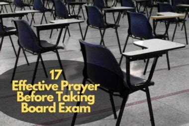 17 Effective Prayer Before Taking Board Exam .